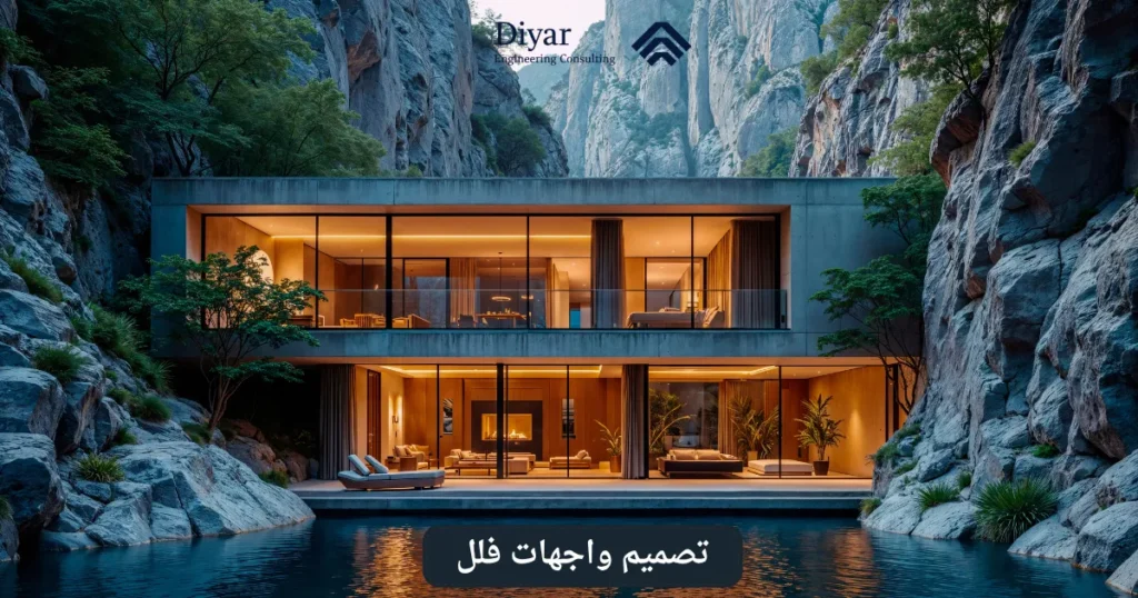 تصميم واجهات فلل